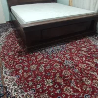 تخت دو نفره جک دار همراه تشک|تخت و سرویس خواب|قزوین, |دیوار