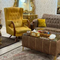 نیم ست مبل راحتی|مبلمان خانگی و میز عسلی|خوی, |دیوار