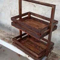 استند و سینی چوبی