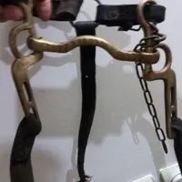 دهنی و ابشخوری برنجی روسی کامل|اسب و تجهیزات اسب‌سواری|مشهد, حرم مطهر رضوی|دیوار