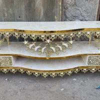 میز تلویزیون برنزی