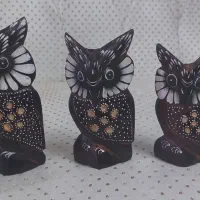 مجسمه چوبی ست ۳تایی