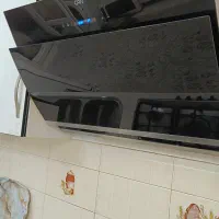 هود کن با اجاق گاز اخوان در حد نو|اجاق گاز و لوازم برقی پخت‌وپز|تهران, دریان‌نو|دیوار