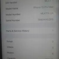 اپل iPhone 13 Pro Max با حافظهٔ ۲۵۶ گیگابایت|موبایل|قم, قم نو|دیوار