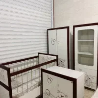 سرویس خواب دو نفره و یک نفره و‌نوزادی|تخت و سرویس خواب|داراب, |دیوار