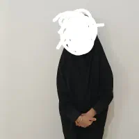 چادر مشکی بچگانه مناسب سن ۴تا۸سال