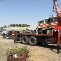 نیسان ۳۸۰۰ فرسوده اوراقی تصادفی .سوخته