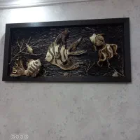 تابلو رزین ماهی بسیار زیبا|تابلو، نقاشی، عکس|تهران, آهنگ|دیوار