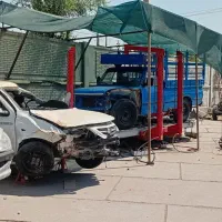 شاسی کشی نیسان تویتا مزدا پیکاپ بادستگاه پنوماتیک