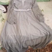 لباس مجلسی بلند و شیک با گوشواره اشانتیون