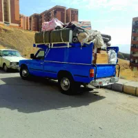 باربری آرامش/ وانت تلفنی/ نیسان/کارگر/بسته بندی