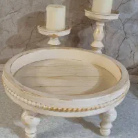 رایزر و شمعدان چوبی|سرویس روتختی|بندر انزلی, نوغان|دیوار