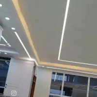 گچکاری.لاین نوری.ابزارکاری