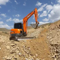 مینی بیل دوسان DX63 2017