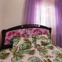 تخت دو نفره با تشک (کارکرده)