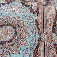 ۲ تخته ۱۲ متری فیروزه ای|فرش|قم, نیروگاه|دیوار