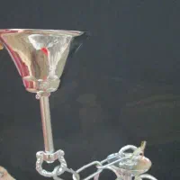 2 عدد لوستر 8 شاخه 3 شعله و جلوی درب یا اتاق خوابی|لوستر و چراغ آویز|مشهد, امام رضا (ع)|دیوار