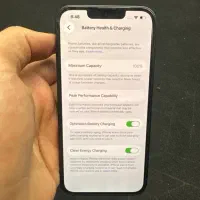 آیفون ۱۳ نرمال باطری ۱۰۰ فابریک|موبایل|قم, زنبیل آباد|دیوار