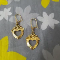 گوشواره جنس برنج رنگ ثابت بدون حساسیت