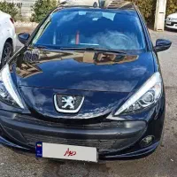 207 مشکی اتومات مدل اخر97 سقف فلز