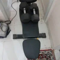 میز چند کاره باشگاهی و دمبل