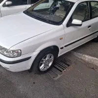 سمند  Lx سفید رنگ دوگانه‌سوز  کارخونه مدل89