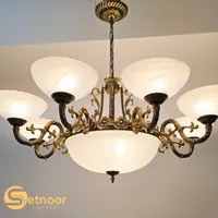 ۳ جفت لوستر ۸ شاخه ممتاز ومجلل ( هر۳ تصویر ۱ جفت )