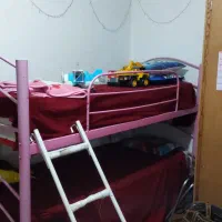 تخت دوطبقه آهنی|تشک تختخواب|شیراز, شریف‌آباد|دیوار