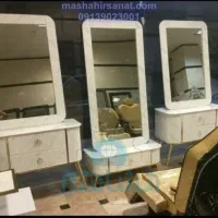 ایینه و کنسول و بک لایت کمد و فایل ارایشکاهی|آرایشگاه و سالن‌های زیبایی|اصفهان, کشاورزی|دیوار