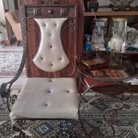 صندلی و میز تلفن در حد نو