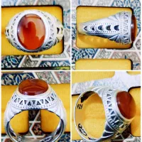 انگشتر نقره دست ساز|کلکسیون اشیاء عتیقه|رامهرمز, |دیوار