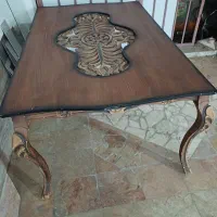 میز نهار خوری ۶نفره و یک کفپوش(کفی یک تکه)۴۰۵|میز و صندلی غذاخوری|قوچان, |دیوار