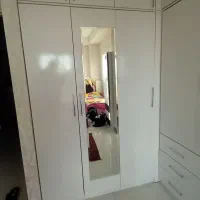 کمد دیواری هایگلاس سفید براق|جاکفشی، کمد، دراور|شهریار, شهرک شاهد|دیوار