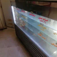 یخچال ویترینی 2.5متری سالم و تلم برقی