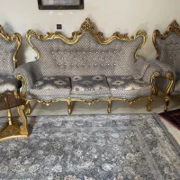 مبل استیل چوب راش