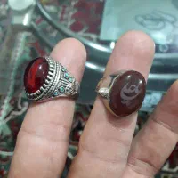 انگشترزیبا۲عددیکی نوشته شده یاعلی هر۲خوشدست