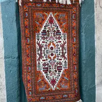 قالیچه دستباف|فرش|تربت‌حیدریه, حسنی بالا|دیوار