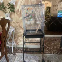قفس با پایه