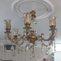 دوعدد لوستر|لوستر و چراغ آویز|تهران, کیانشهر|دیوار