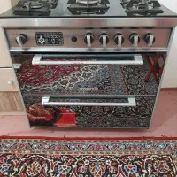 اجاق گاز صفحه شیشه ای سالم