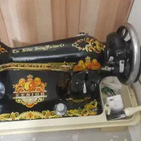 چرخ خیاطی قدیمی ۶۰ ساله