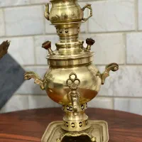 سماور برنجی مهره دار