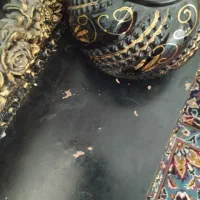 آیینه و شمعدان سالم|آینه|قم, شهر قائم|دیوار