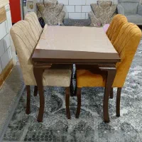میز غذاخوری 4 نفره در حدنو|میز و صندلی غذاخوری|اهواز, کیانشهر|دیوار