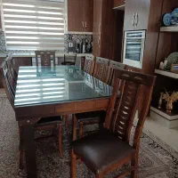 میز ناهار خوری 8 نفره ، میز تلویزیون و جاکفشی