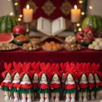 عروسک روسی طرح یلدایی