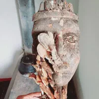 مجسمه چوبی|مجسمه، تندیس، ماکت|گرگان, |دیوار