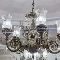 لوستربرنز|لوستر و چراغ آویز|زرندیه, |دیوار