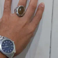انگشتر عقیق معاوضه هم دارم باانگشترخوب|جواهرات|رباط‌کریم, شهرک صنعتی پرند|دیوار