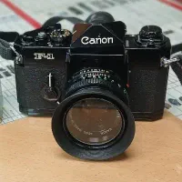 دوربین  Canon F1 (آنالوگ) همراه  دو عدد لنز